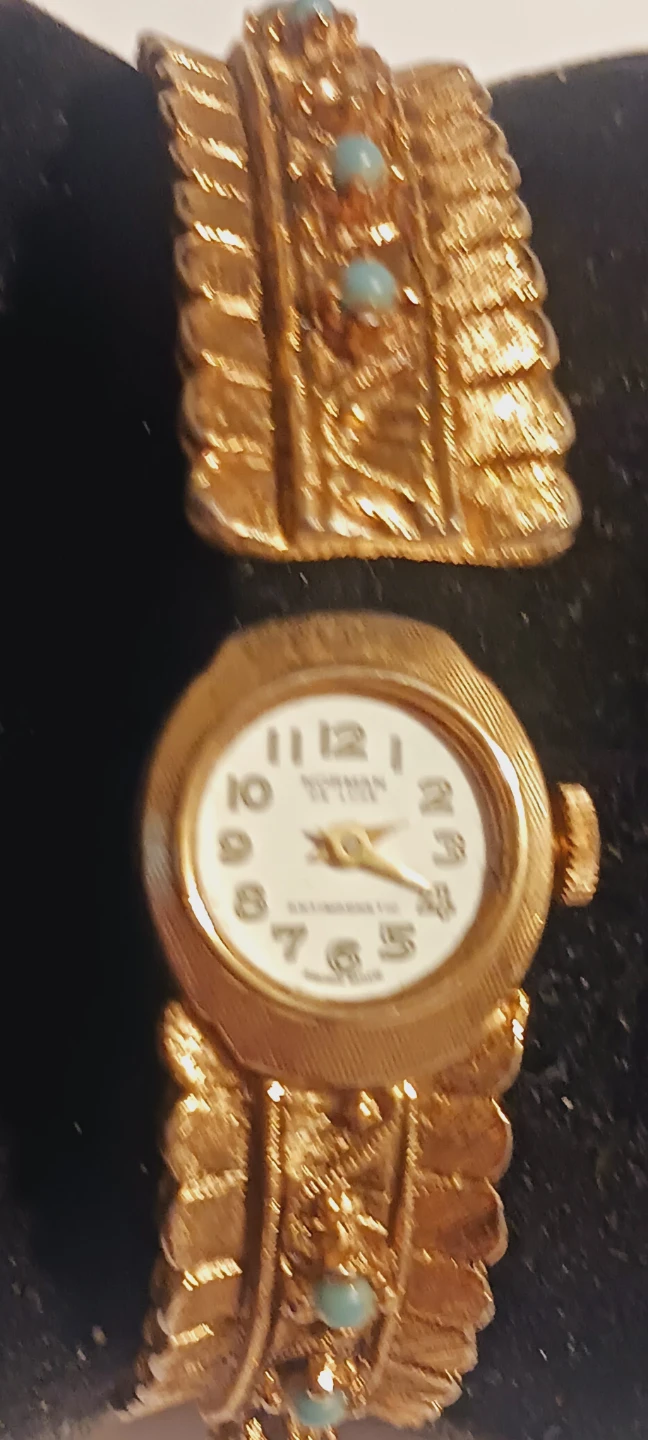 Gorgeous Vintage Retro Norman Deluxe Swiss Bracelet Watch - photo 4