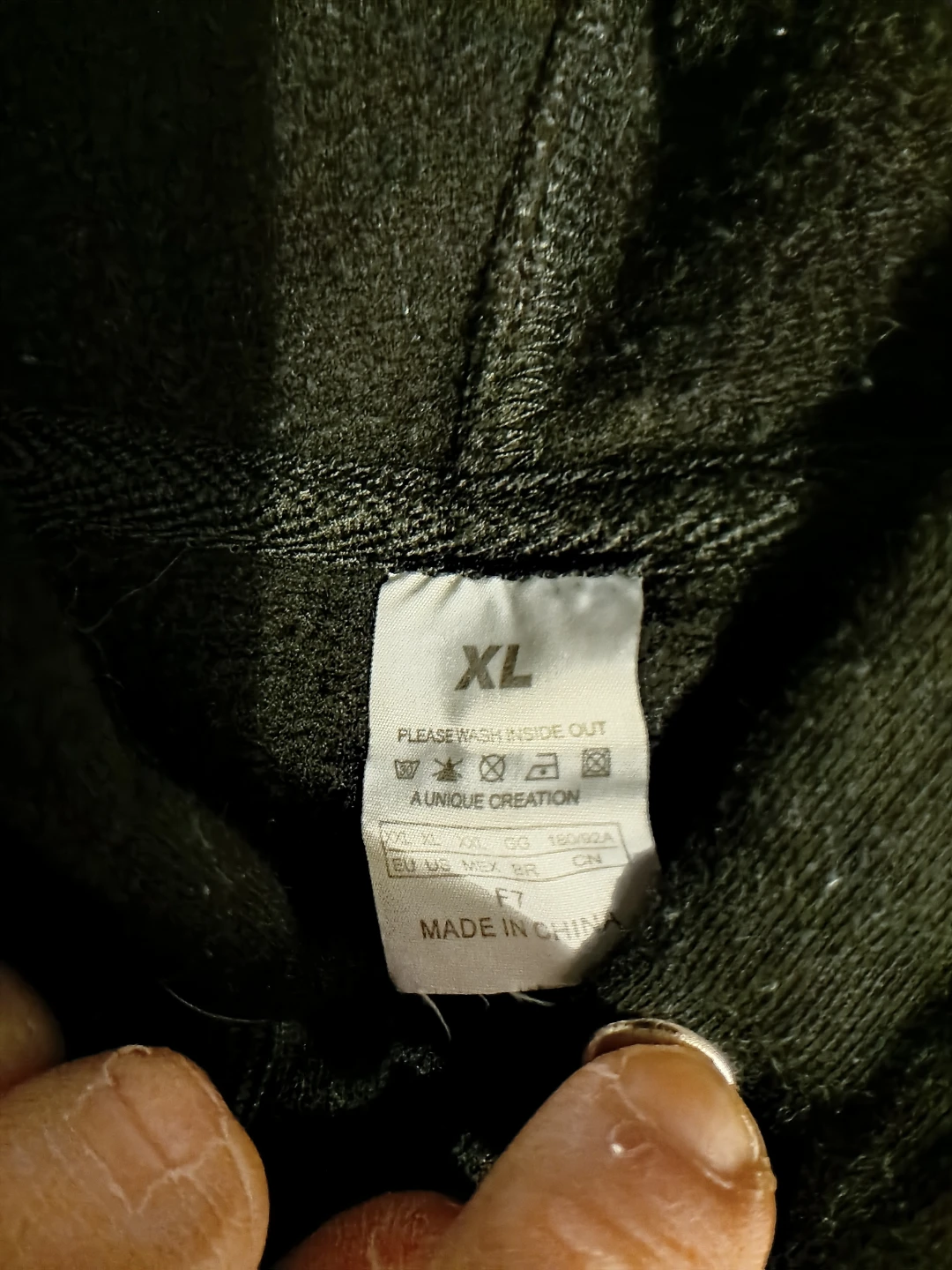 Black Drew House Smiley Face Hoodie - XL - photo 3