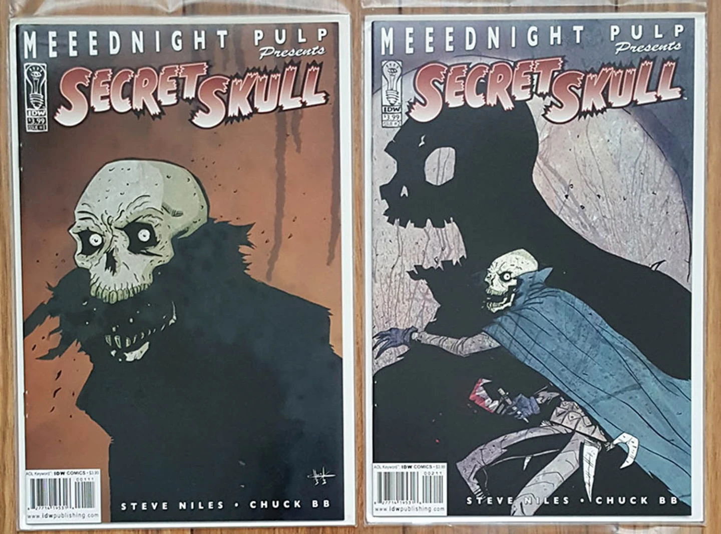 "Secret Skull" - Complete 4-Issue Series - IDW Comics