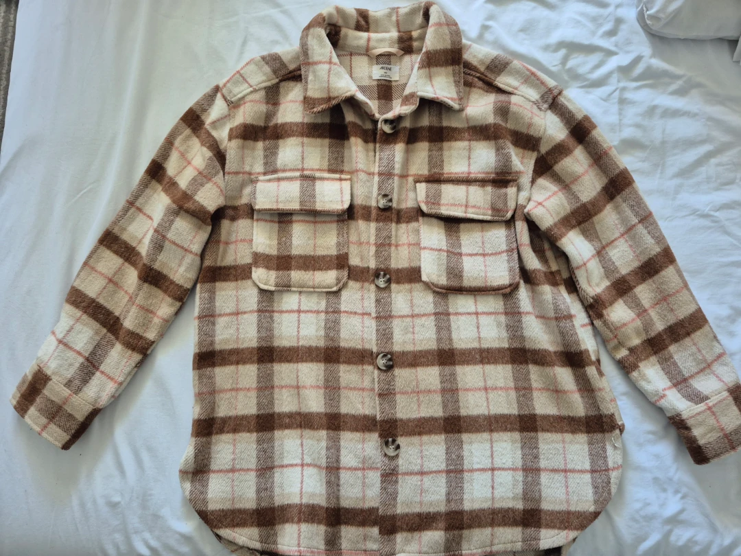 Ardene Plaid Flannel Jacket
