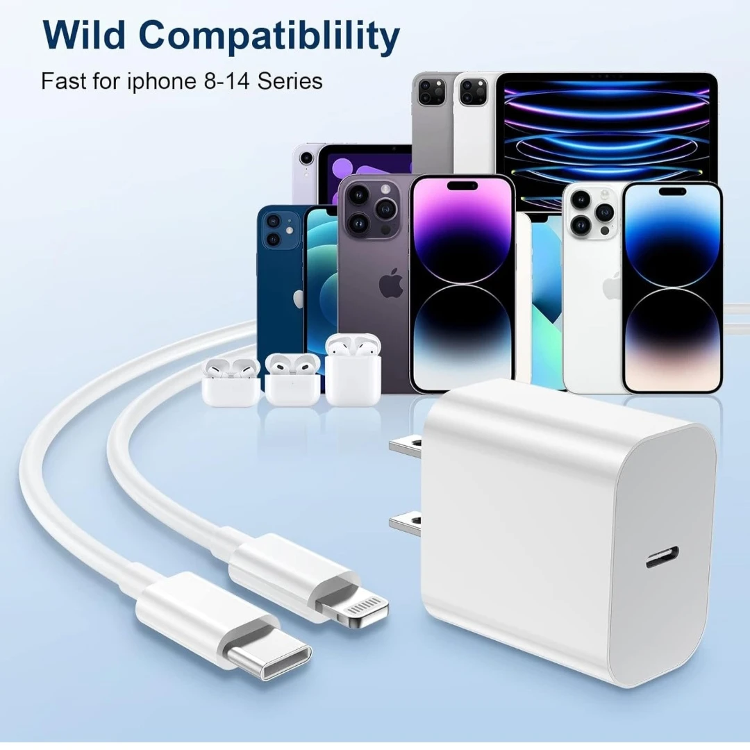 iPhone USB C Fast Charger Kit 🧡 - photo 2