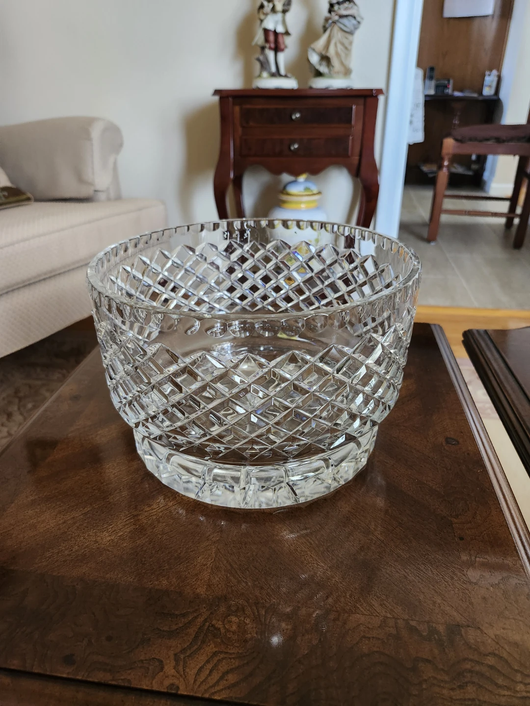 Crystal Salad Bowl
