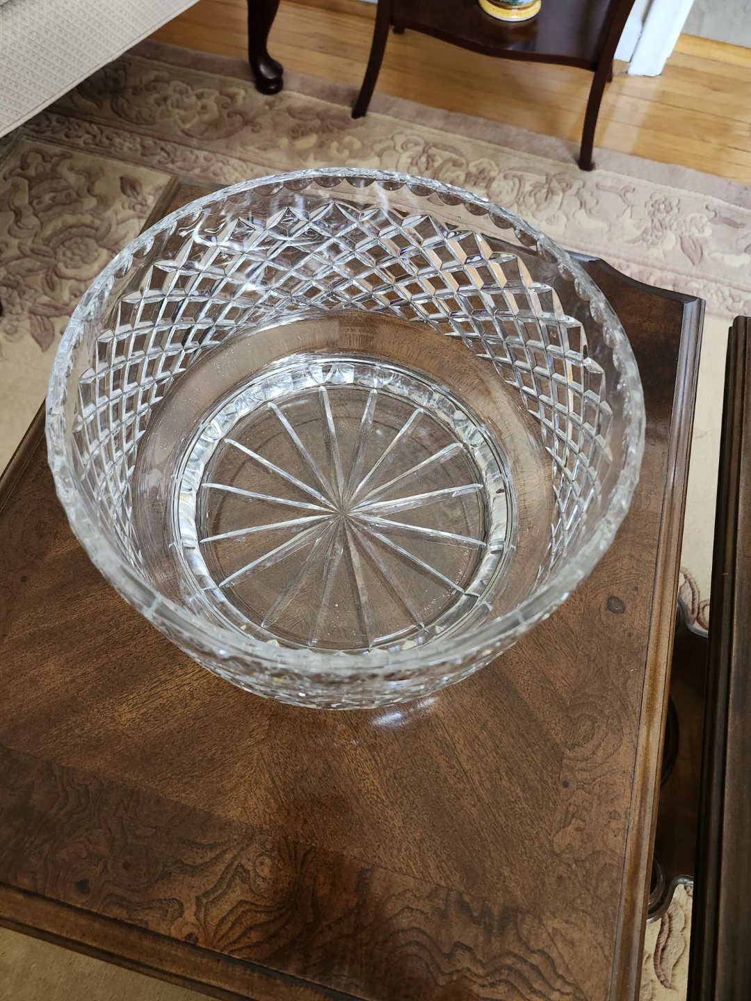 Crystal Salad Bowl - photo 3
