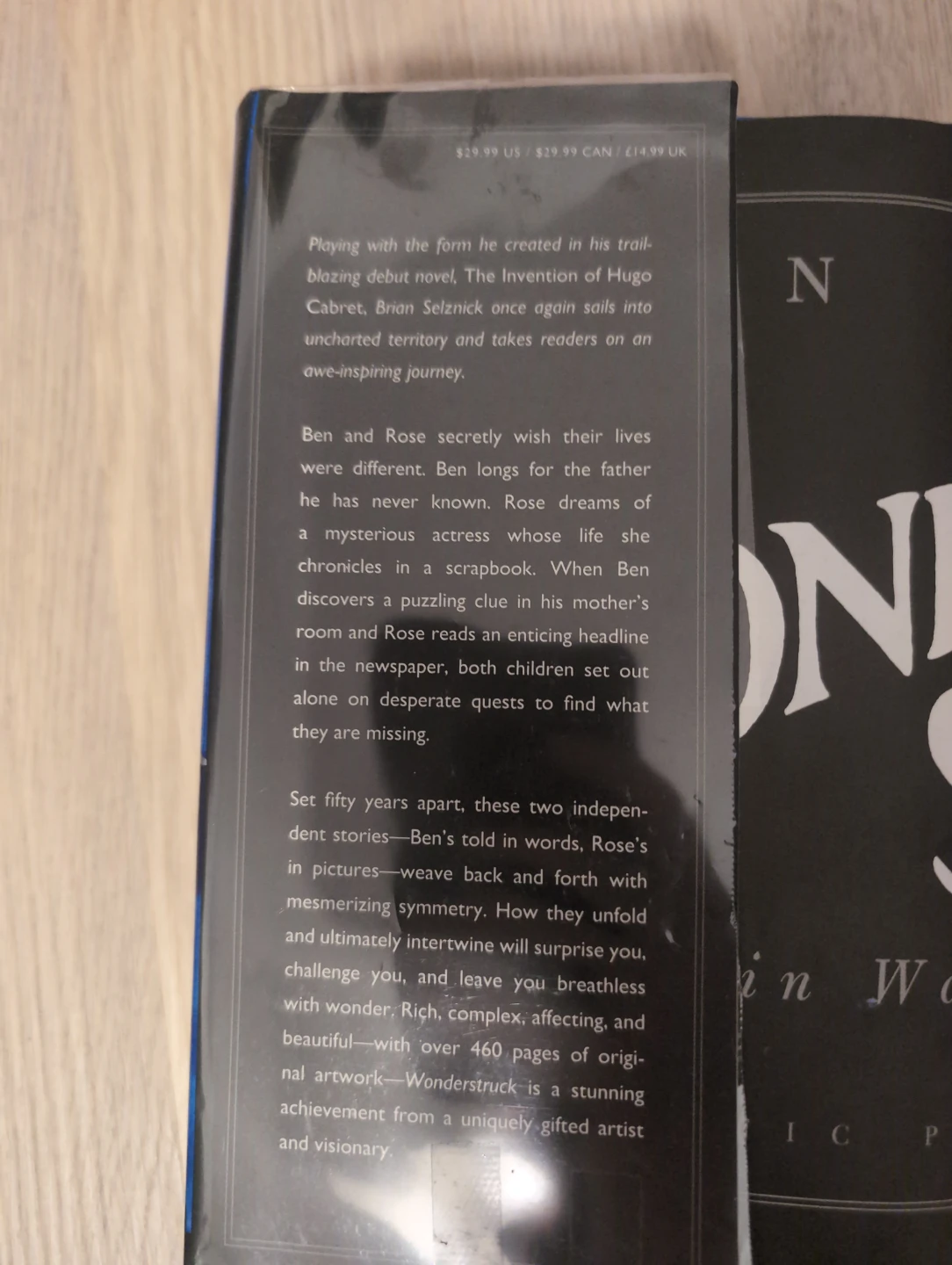 Wonderstruck by Brian Selznick Children's Book - photo 2