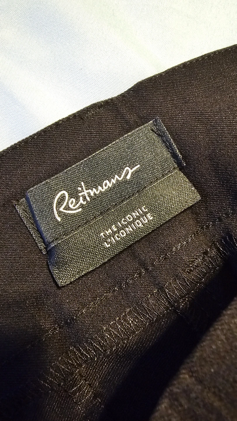 Reitmans Women's Black Cropped Pants - Size 18 - photo 3