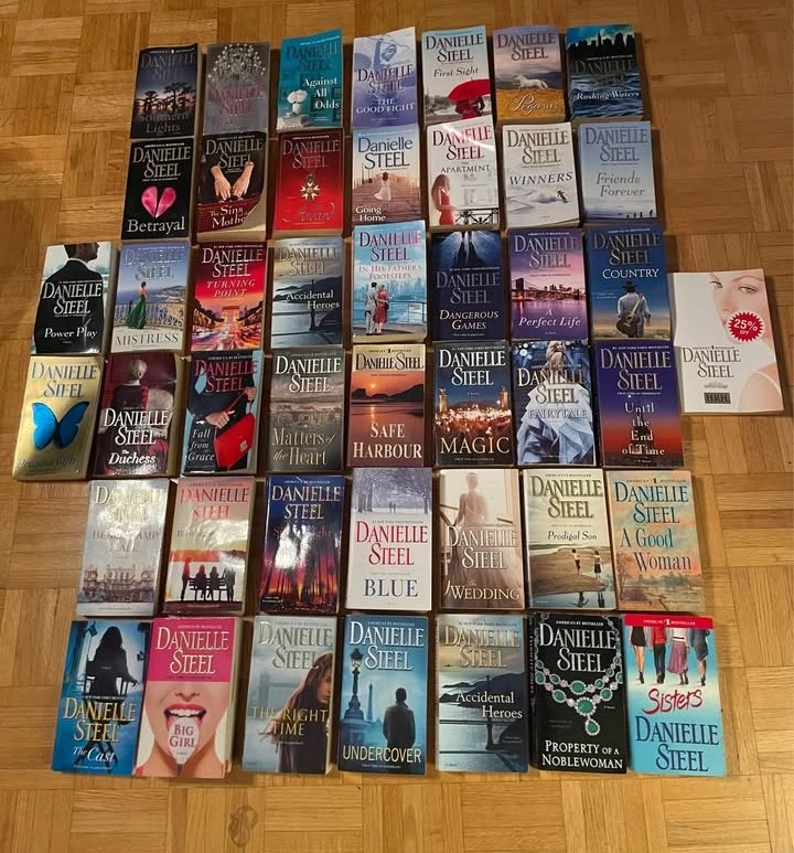 Collection of Danielle Steel Novels
