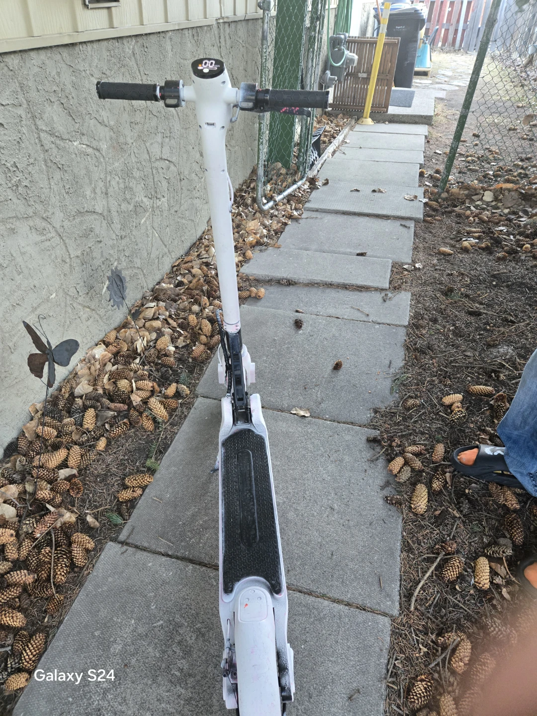 White Electric Scooter - photo 3