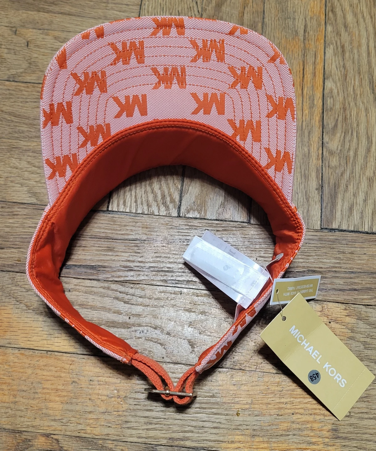 Michael Kors Orange MK Logo Visor OS - photo 3