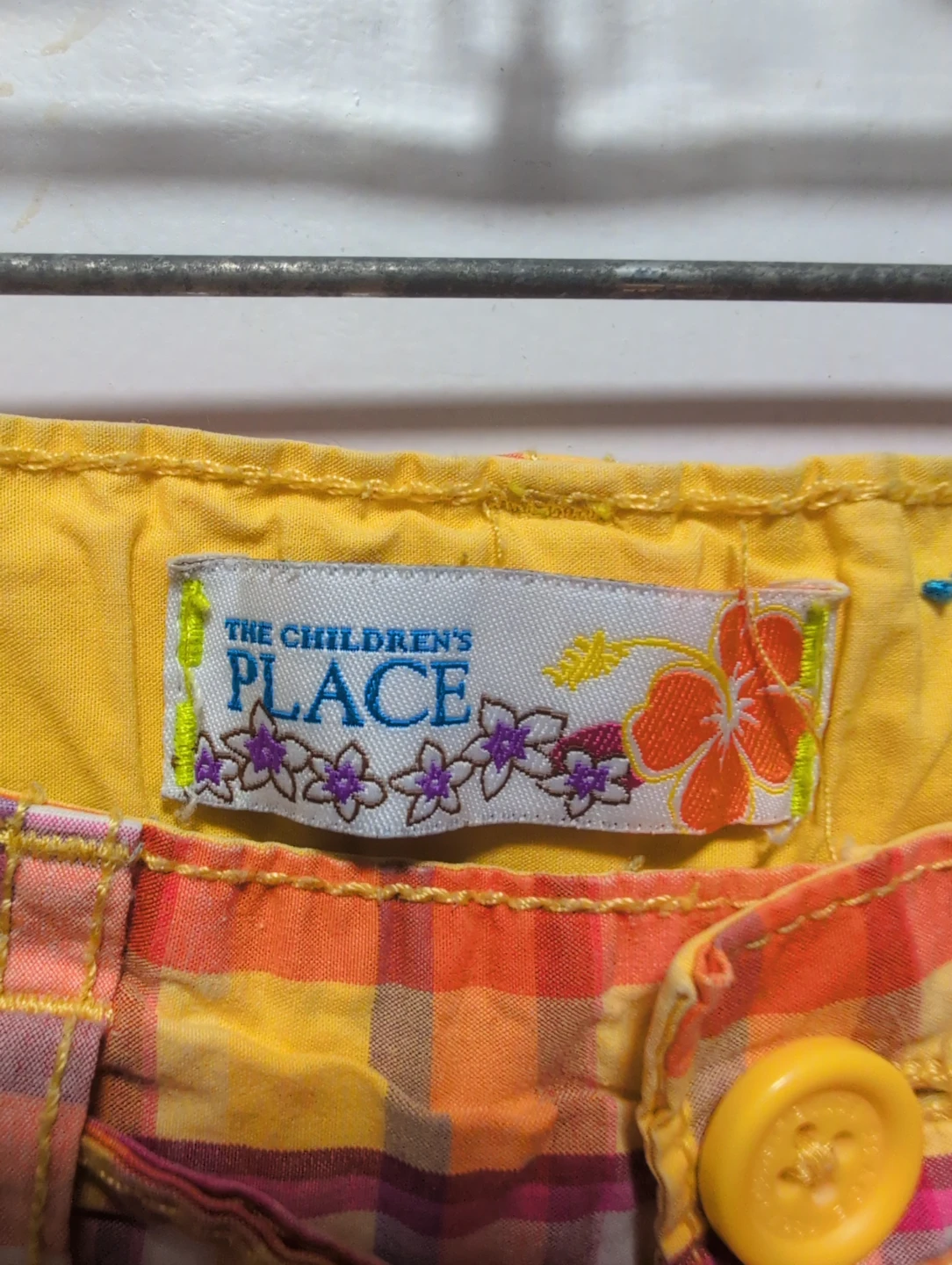 The Children's Place Plaid Cargo Shorts Size 12 - photo 5