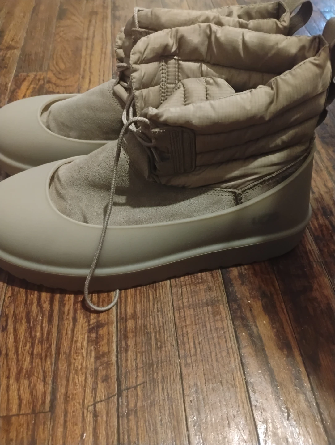 Tan Puffer Boots
