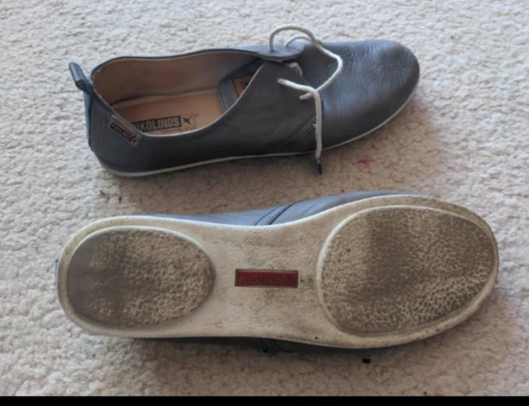 Pikolinos Dark Grey Leather Shoes Size 40 - photo 2