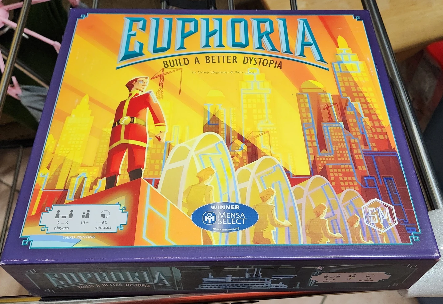 Euphoria: Build a Better Dystopia Board Game