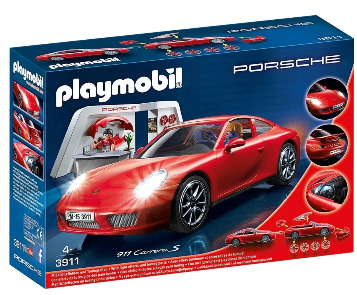 Playmobil 3911 Porsche - 911 Carrera S (complete) - photo 4