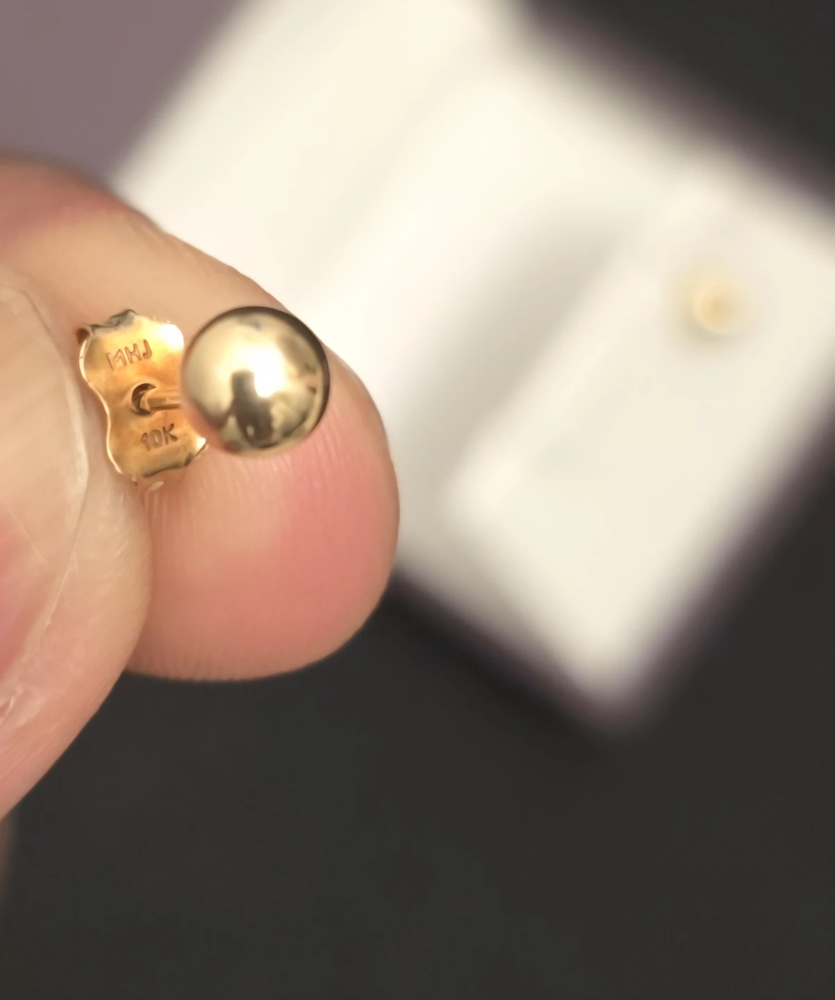 Michael Hill 10K Gold Ball Stud Earrings - photo 4