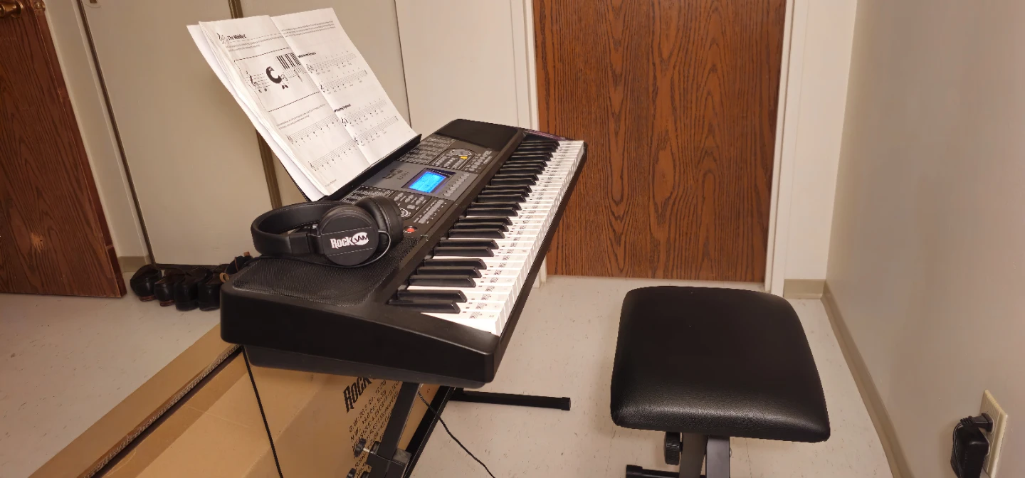RockJam RJ561 Keyboard Kit with Headphones and Stand - photo 4