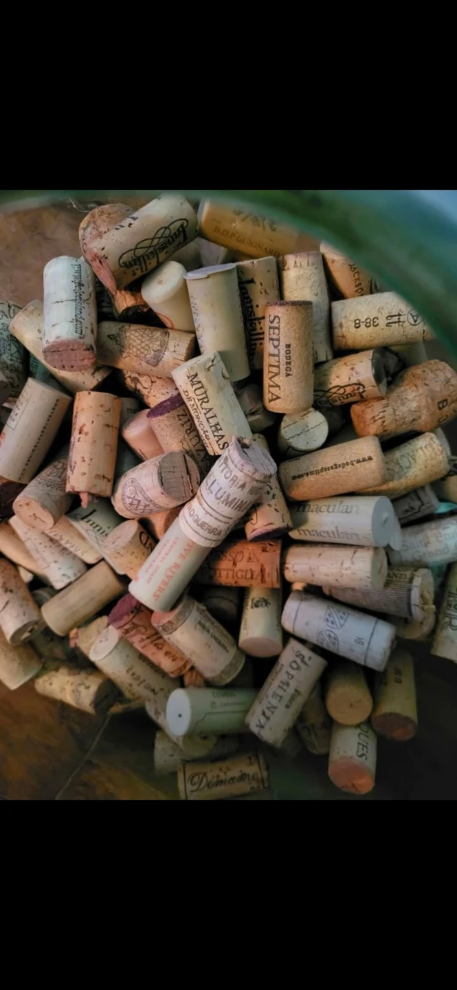 Large Glass Carboy Filled with Wine Corks - photo 2