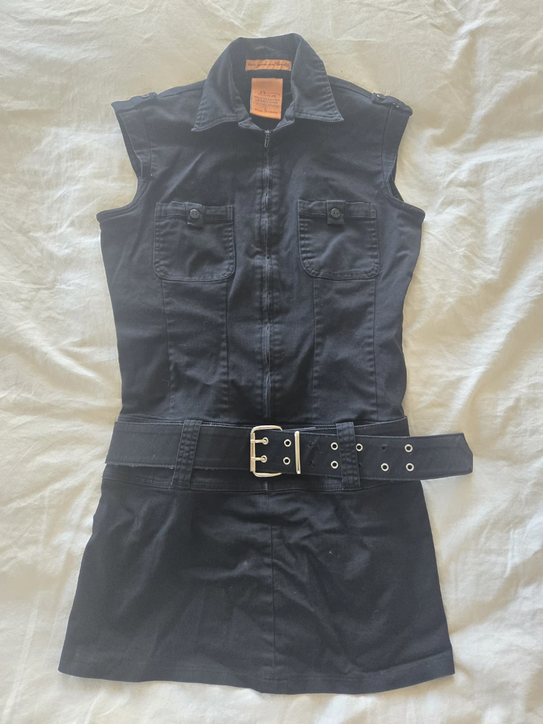 Handle by Gly Black Sleeveless Dress