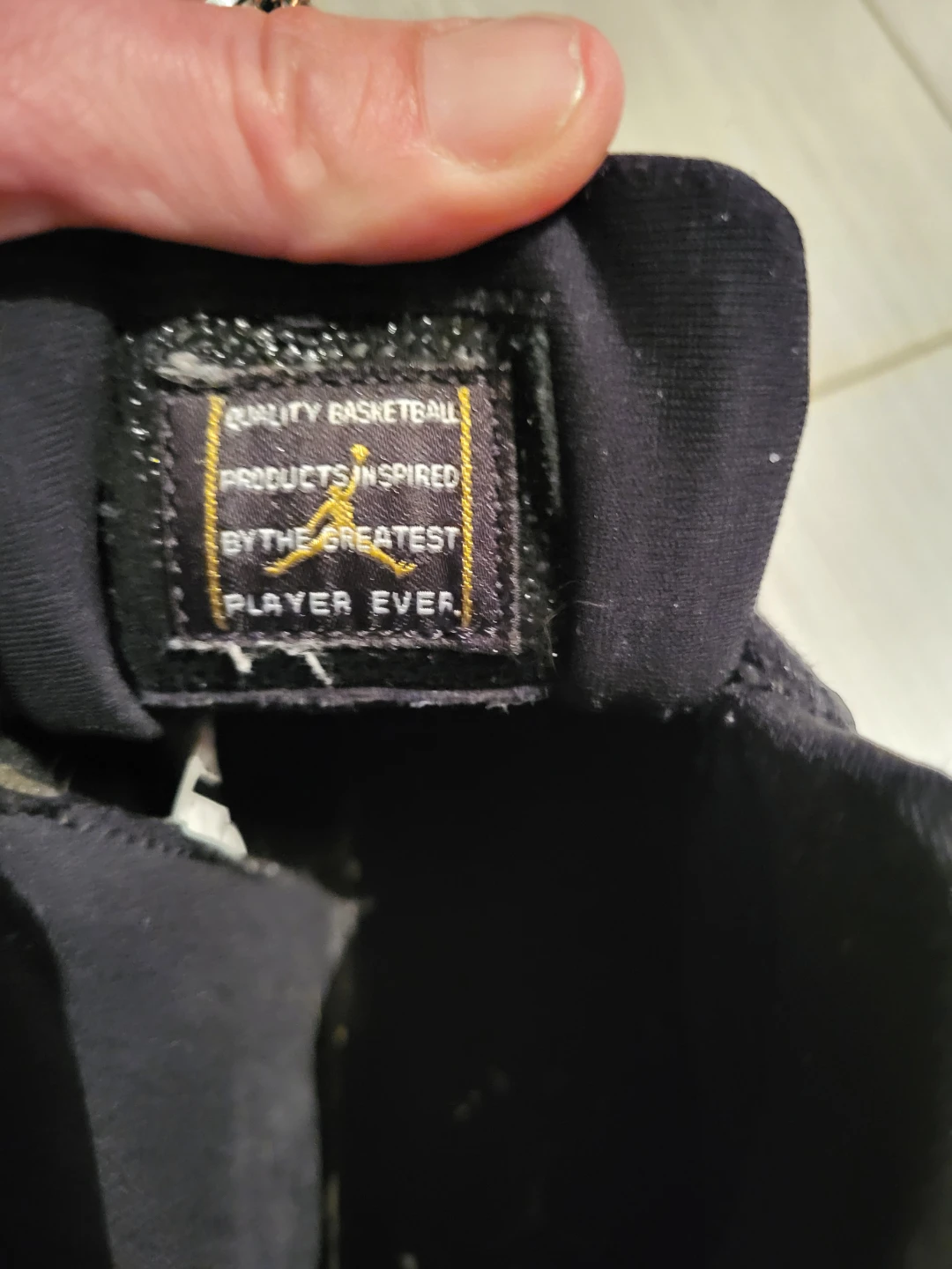 Air Jordan 11 Black Gold Sneakers - photo 4