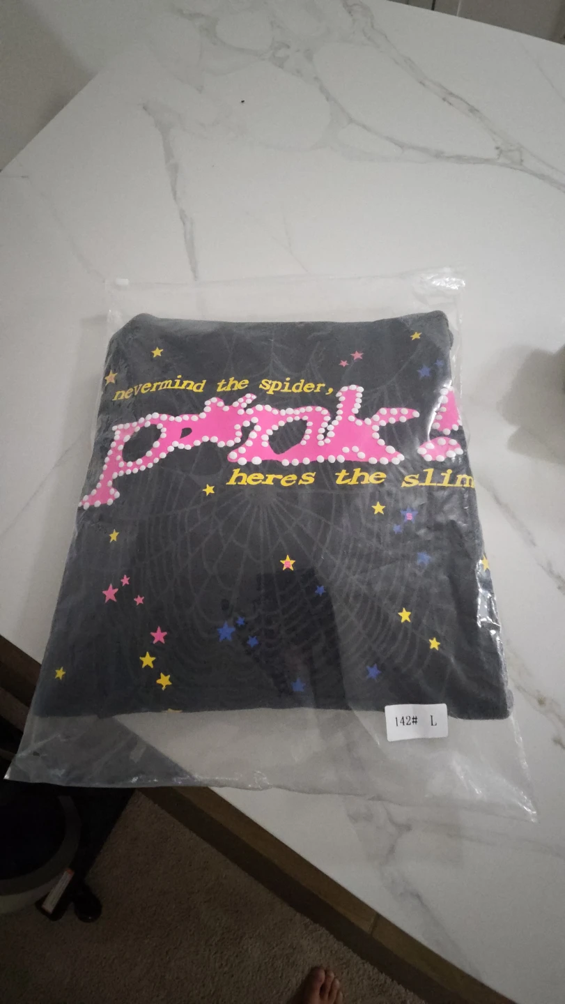 Spiderworld "Pink! Here's the Slime" Black Hoodie - photo 3