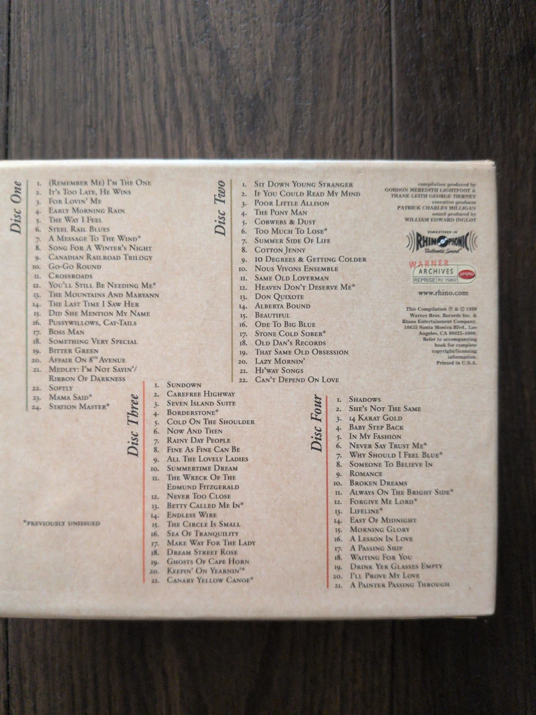 Gordon Lightfoot Songbook Box Set - photo 3