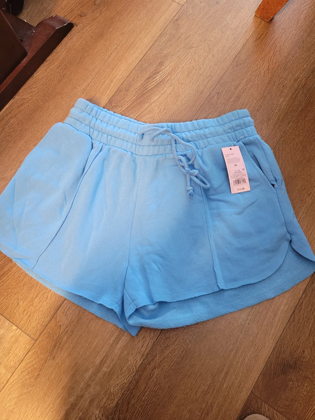 Wild Fable Women's XL Blue Fleece Lounge Shorts