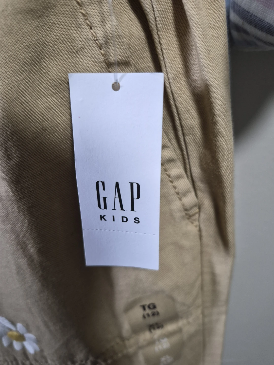GAP Kids Daisy Embroidered Jogger Pants - Size XL/TG (12) - photo 2