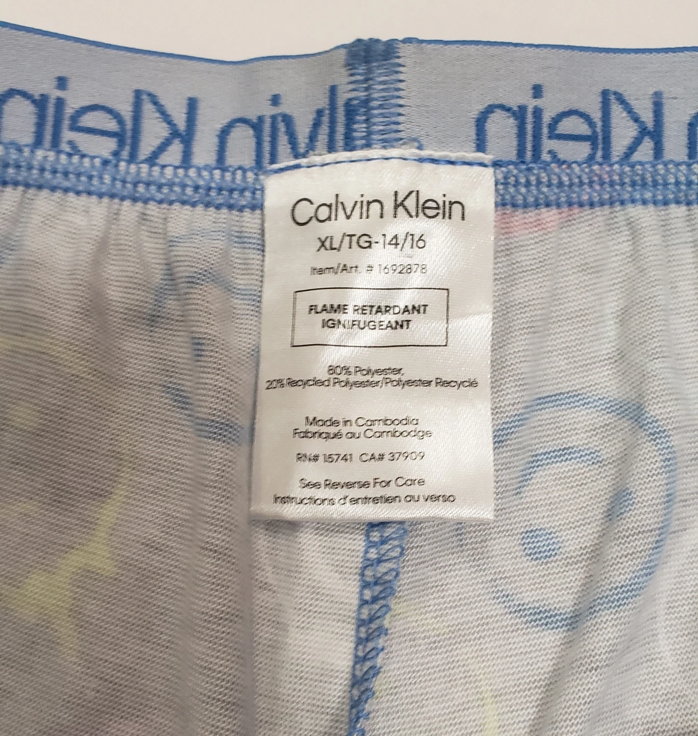 Brand new Calvin Klein Piyama Pants Size XL /TG - photo 2
