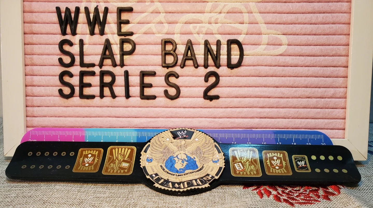 WWE Slapband Series 2 Attitude Era Championship Belt