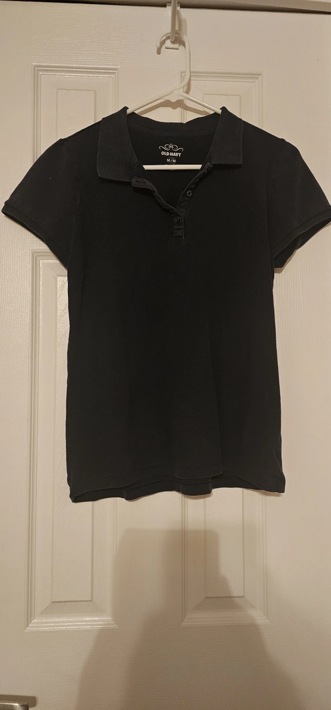 Bundle of 3 Women's Polo Shirts: Old Navy, TH, & zip up jacket - photo 2