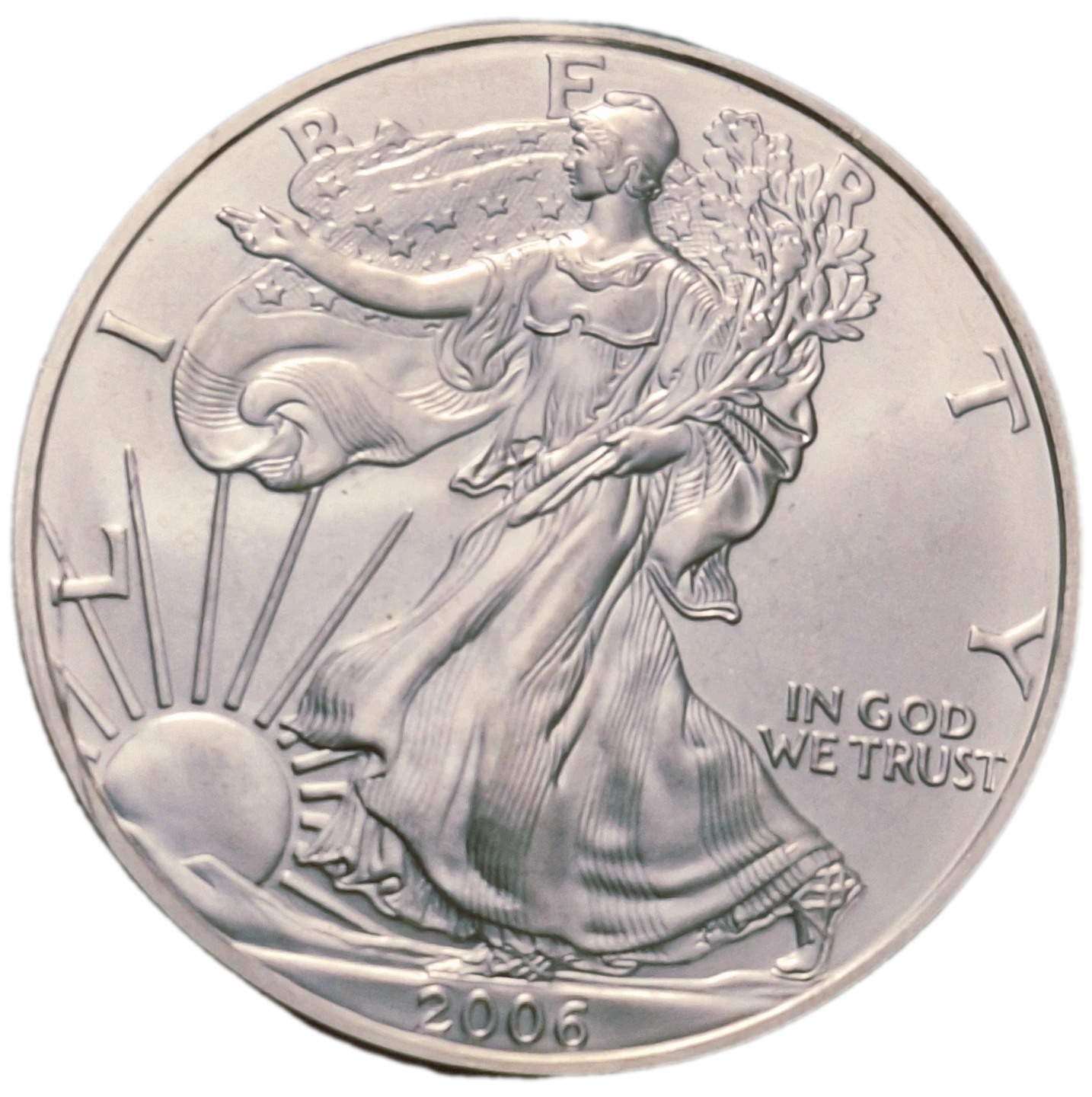 2006 Silver Eagle 1oz Bullion Dollar