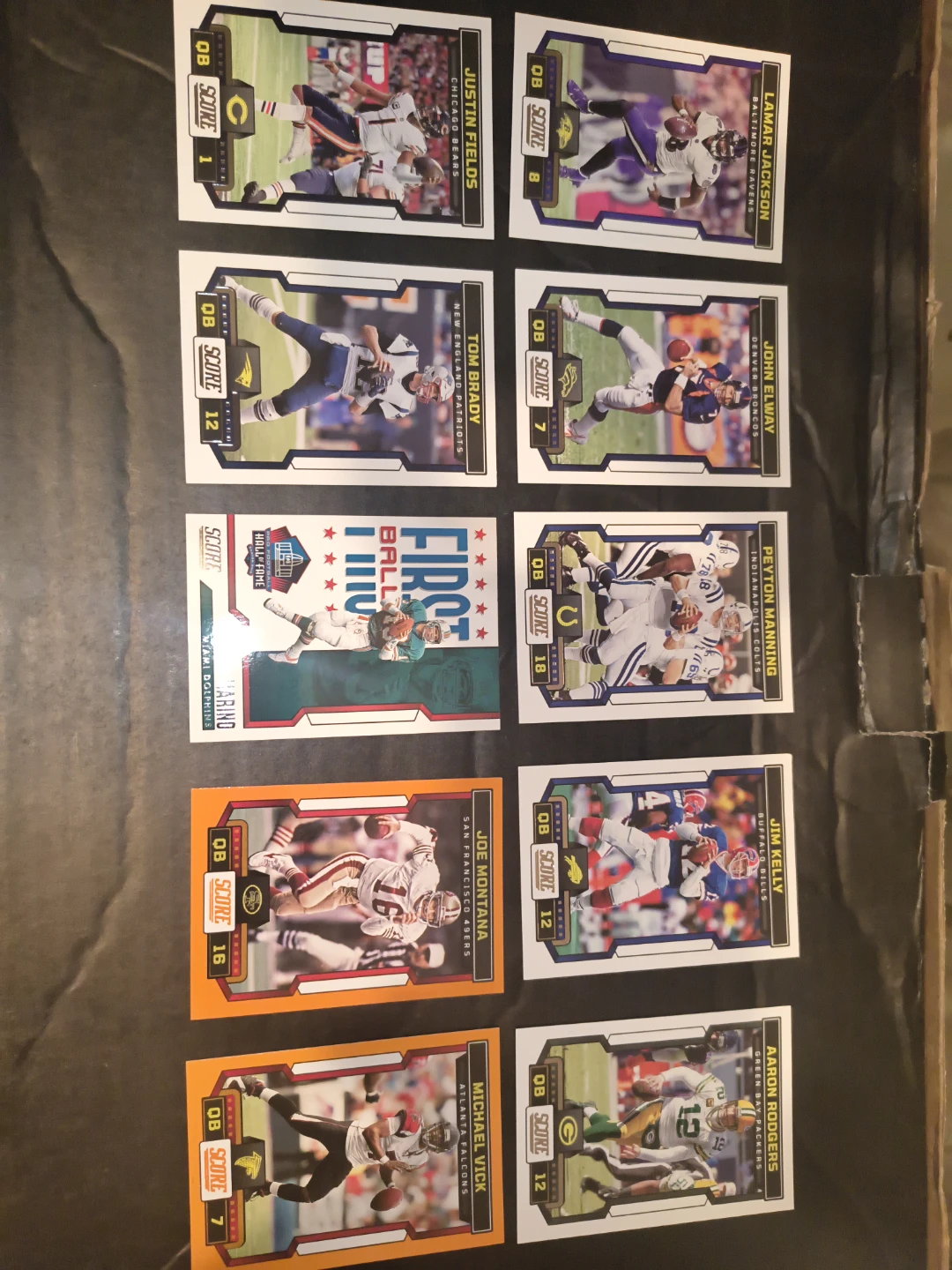 Panini Score Football Cards - Assorted Players