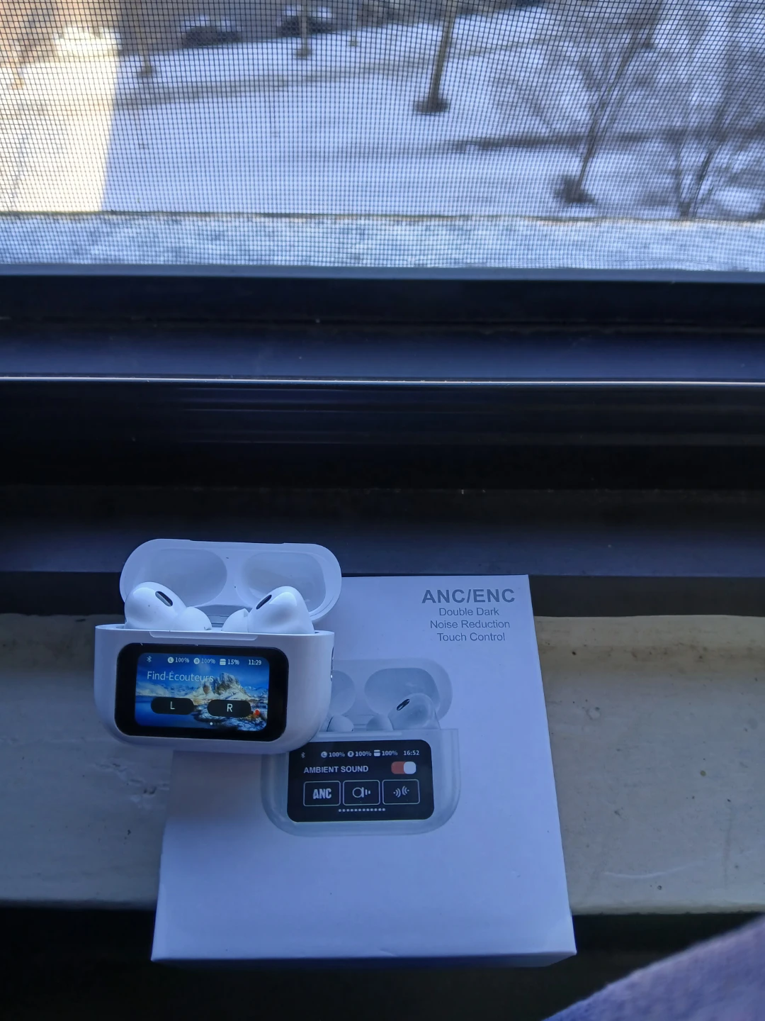 A9 pro ANC/ENC Wireless Earbuds with Noise Reduction