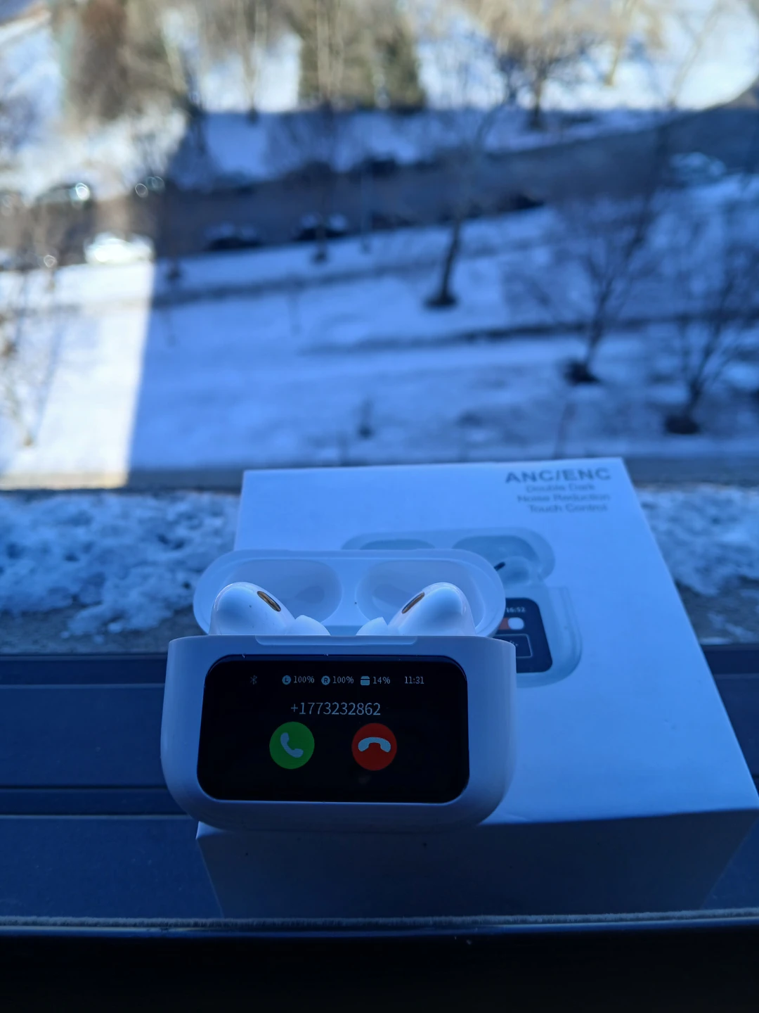 A9 pro ANC/ENC Wireless Earbuds with Noise Reduction - photo 2