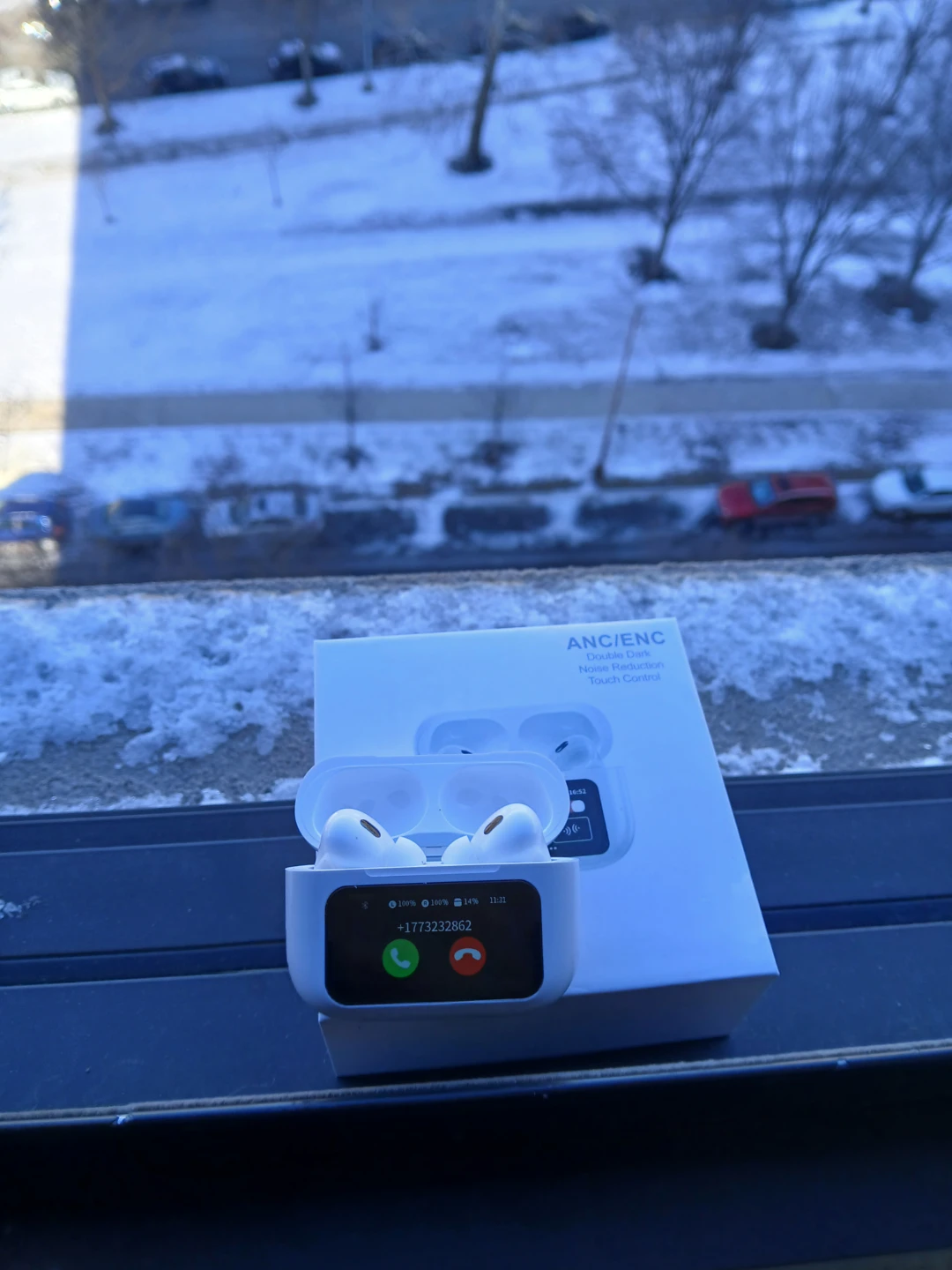 A9 pro ANC/ENC Wireless Earbuds with Noise Reduction - photo 3
