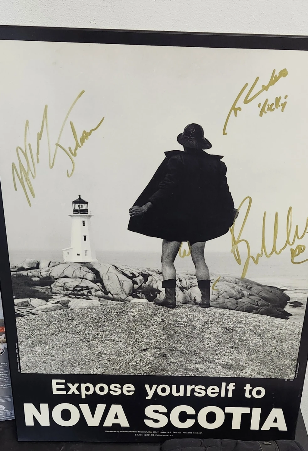 Signed Trailer Park Boys Poster