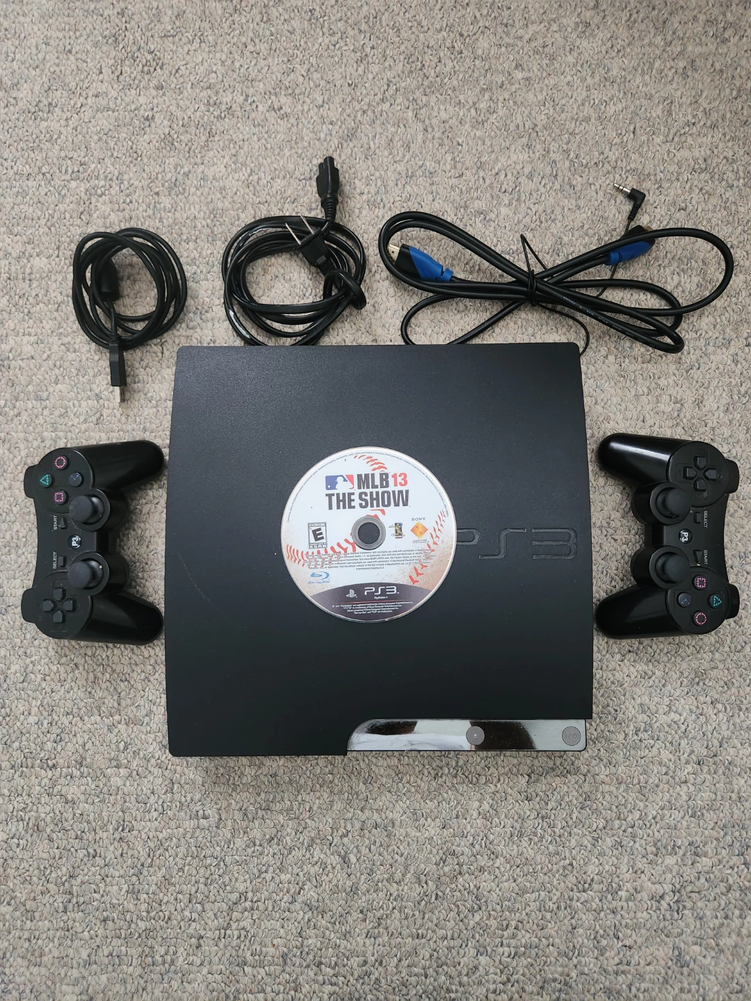 Sony PlayStation 3 Slim 160GB Console with MLB 13 The Show