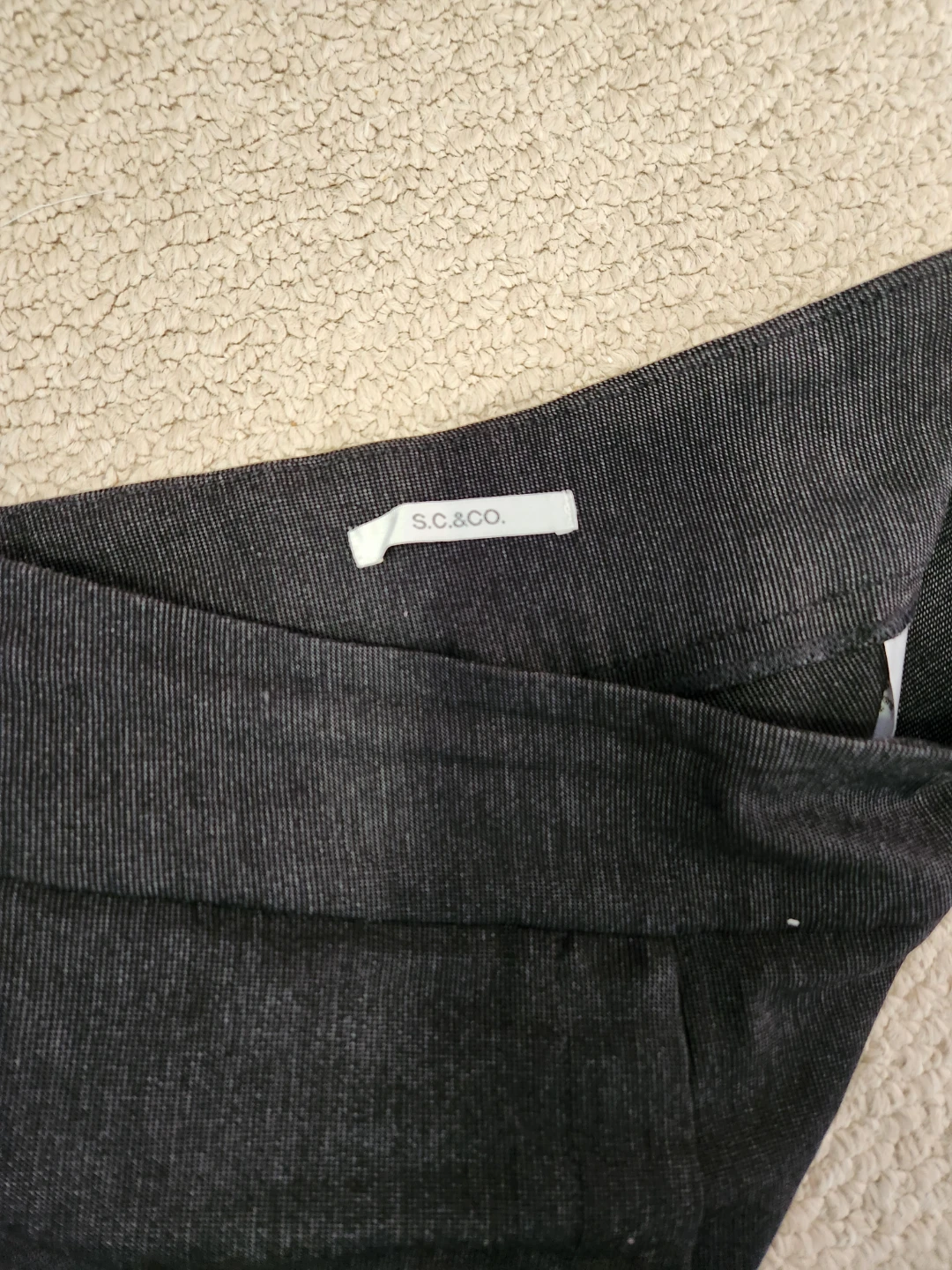 Women's Charcoal Grey Pants Size 6 ❤️