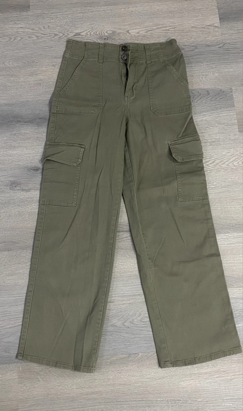 Women's Utility Cargo Pants - Sage Green