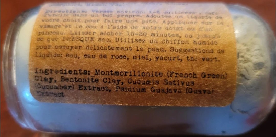 New Bridlewood Soaps Green Natural Clay Mask "Nourish" - photo 3