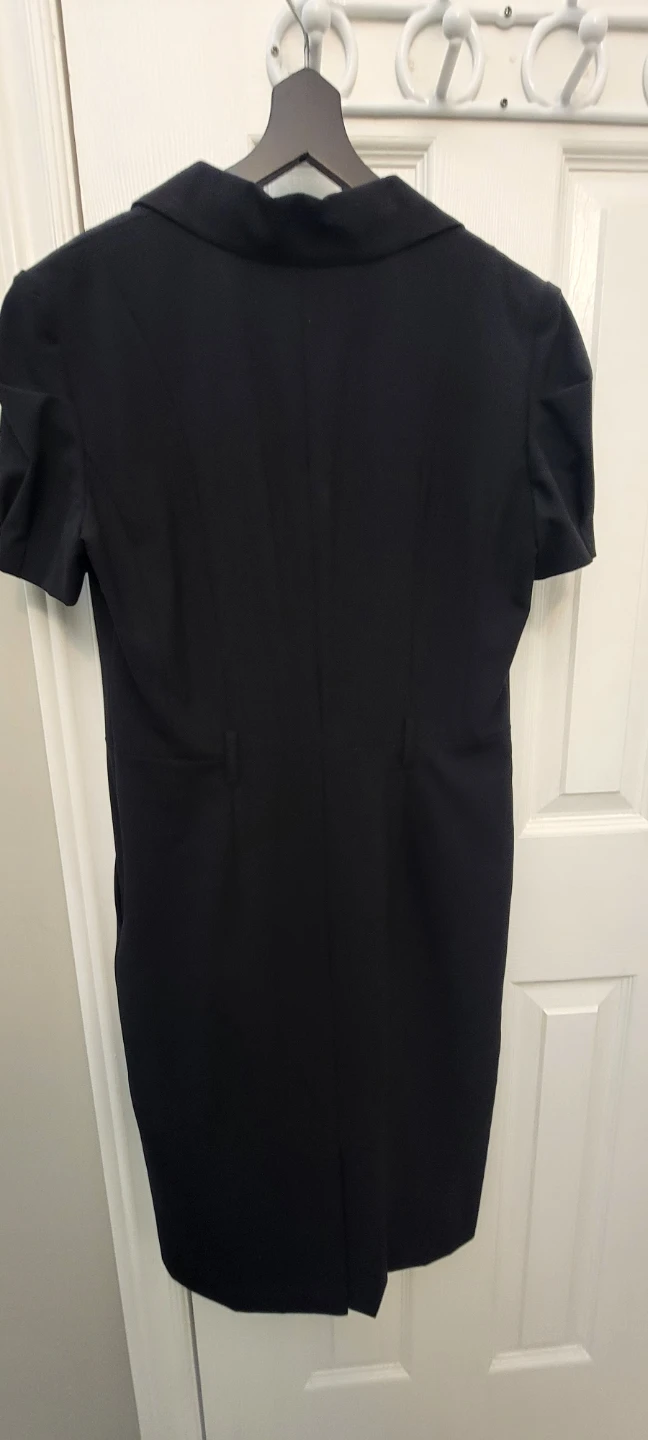 Black Sheath Dress with Blazer Detail NWT - photo 2