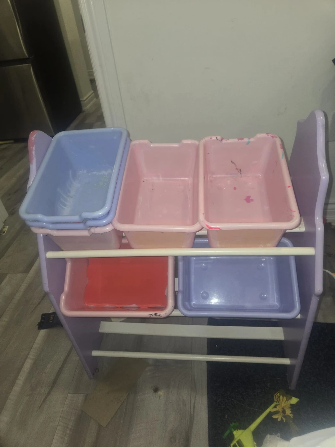 Kids Toy Organizer Storage Shelf with Bins