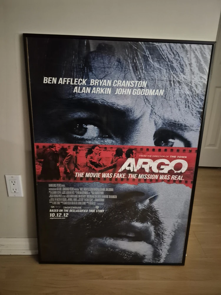 Argo Movie Poster framed
