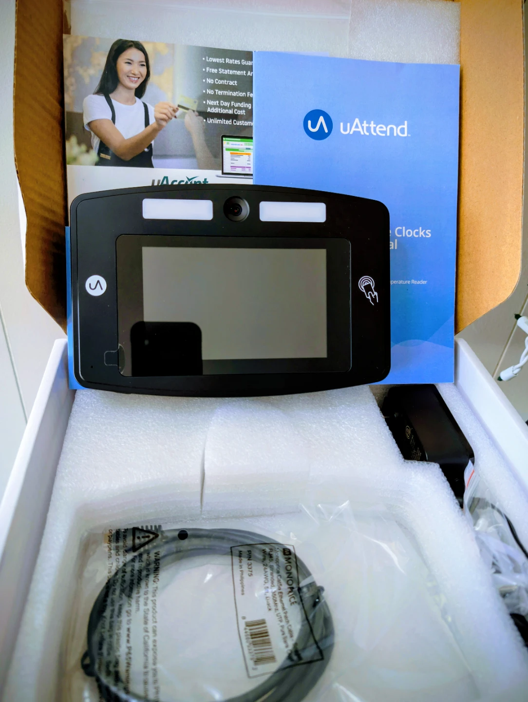 (NEW) uAttend DR2000 – Workwell Face Recognition