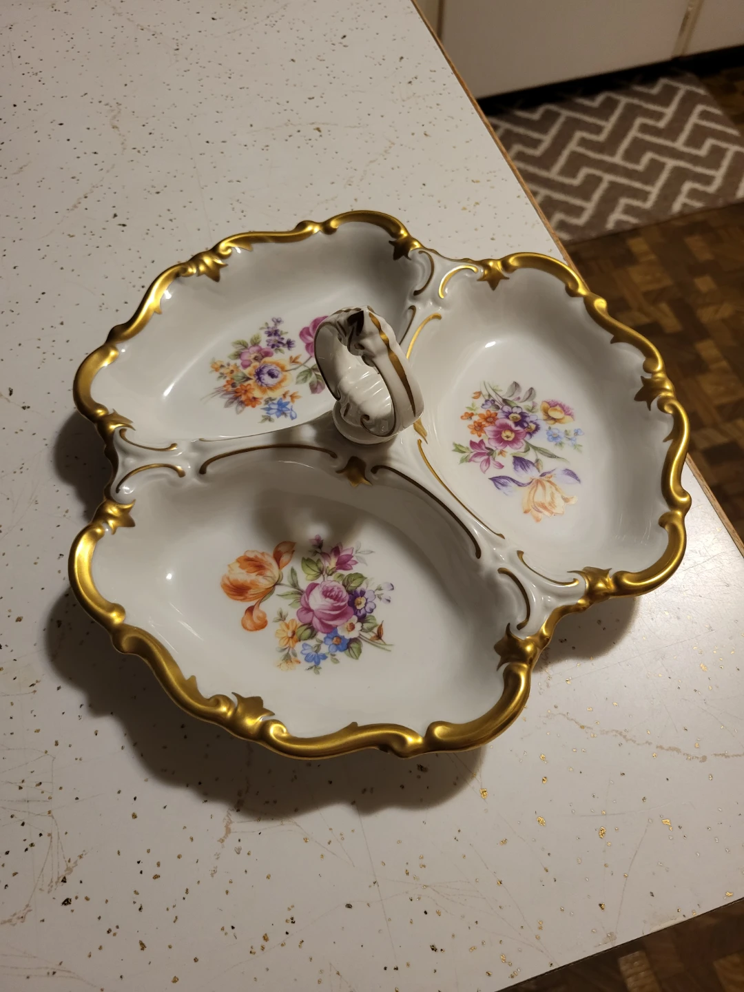 Three Section Tray