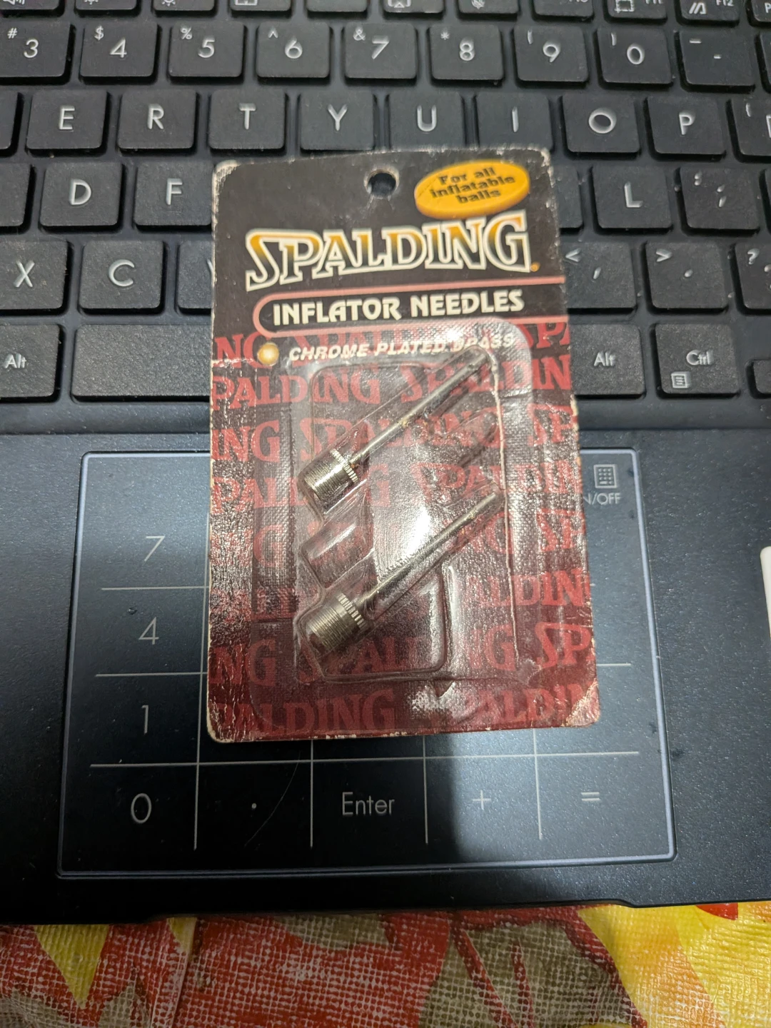 Spalding Inflator Needles - Chrome Plated Brass
