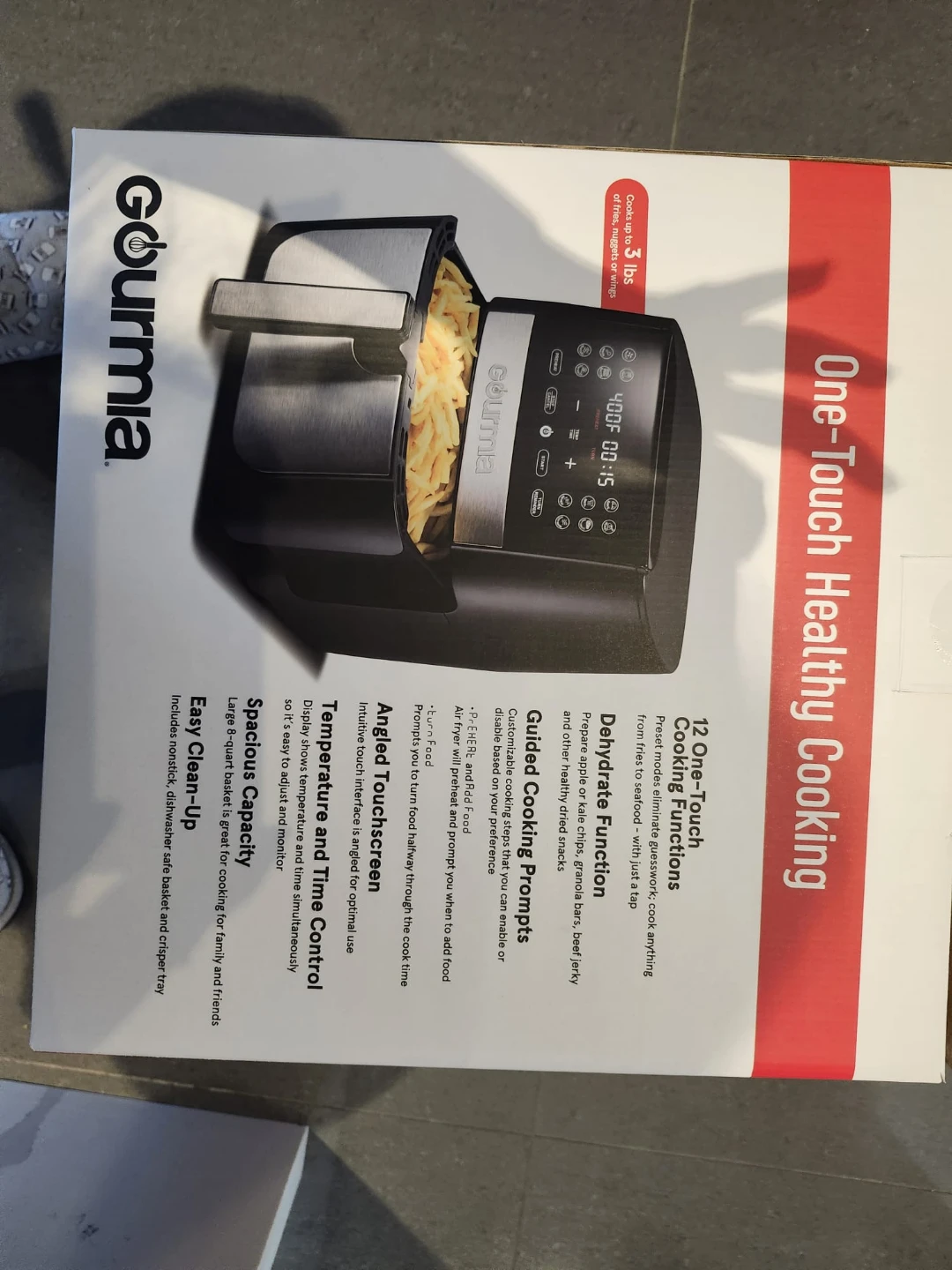 Gourmia 8 QT Digital Air Fryer - photo 2