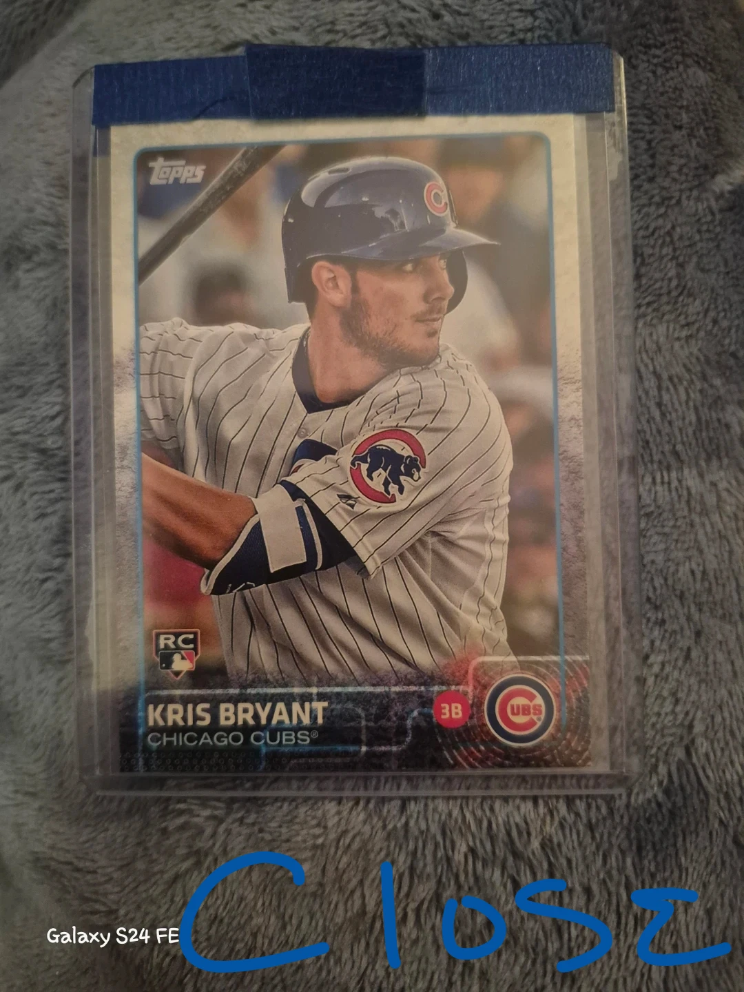 2015 Topps Kris Bryant Chicago Cubs Baseball Card