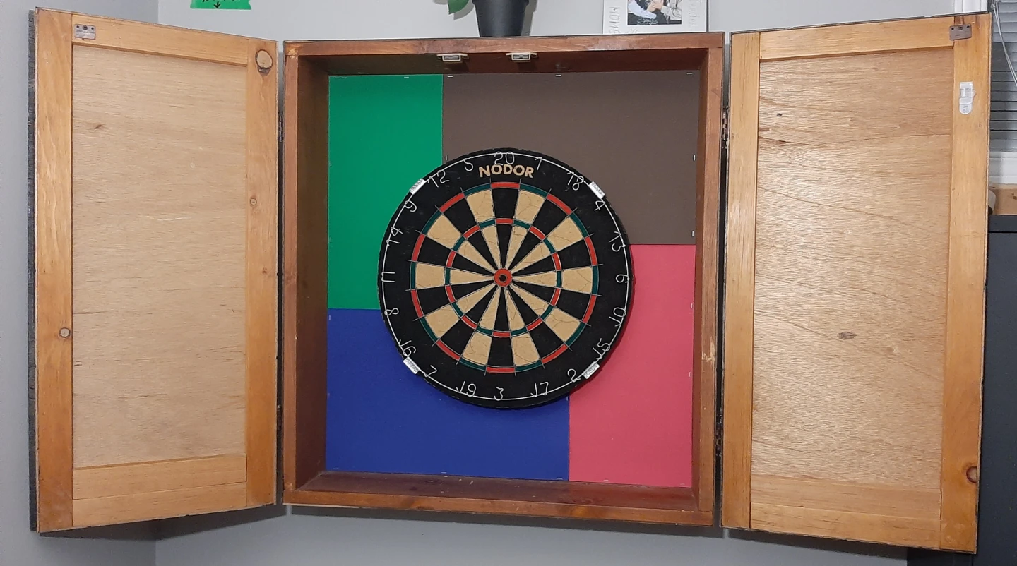 Professional Nodor Dartboard with Cabinet - photo 2