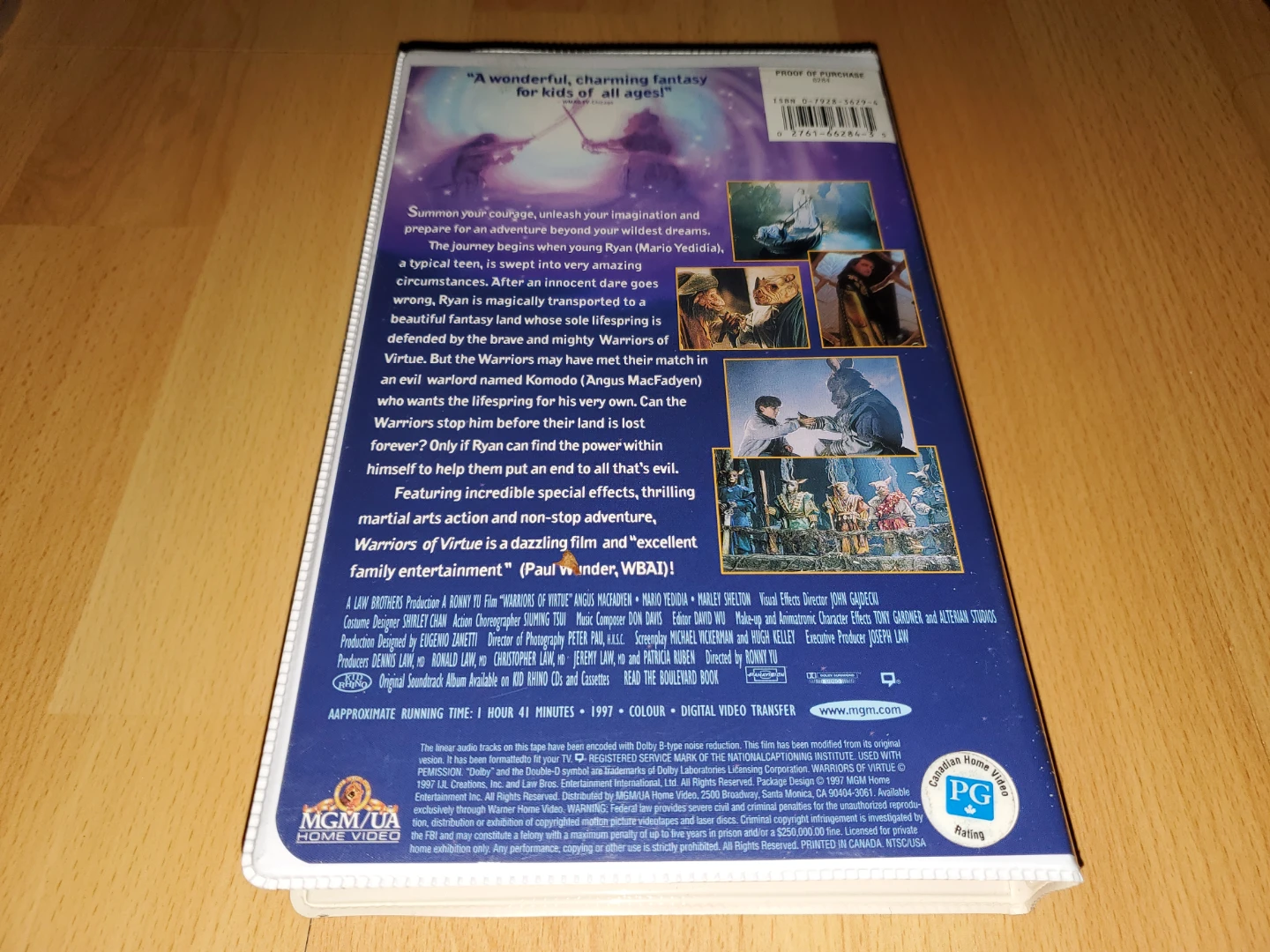 1997 Warriors of Virtue VHS Movie - photo 4