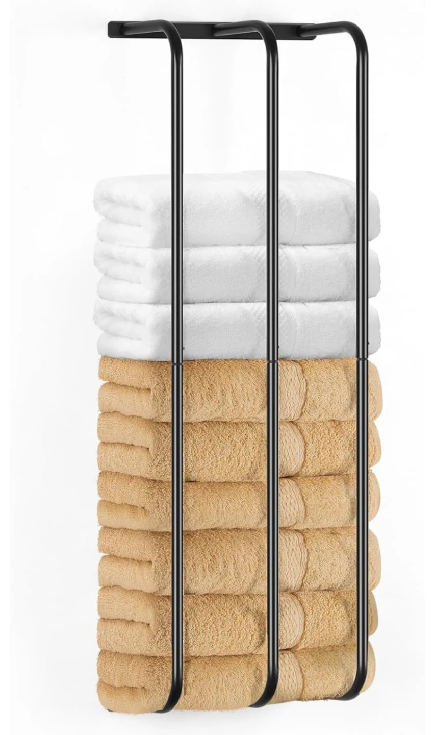 Space Saver Towel Rack